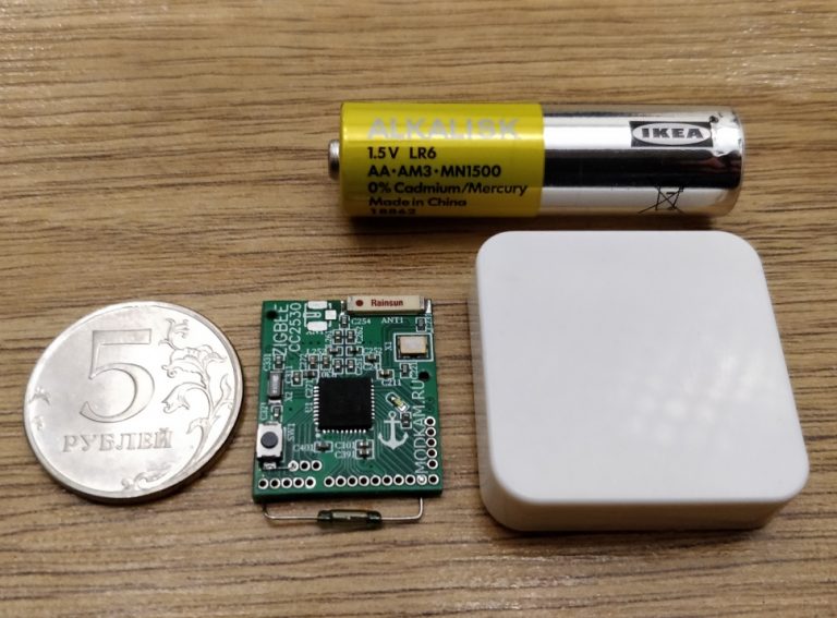 Датчик открытия zigbee