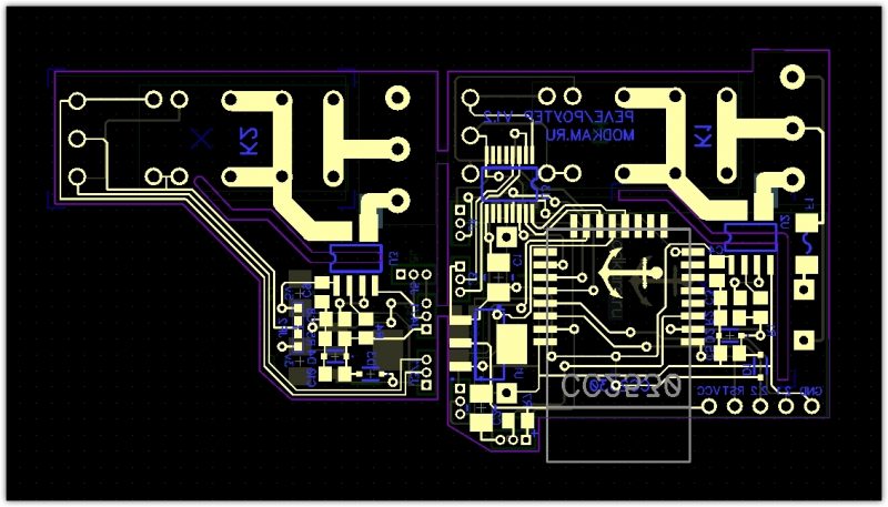 Реле в подрозетник zigbee